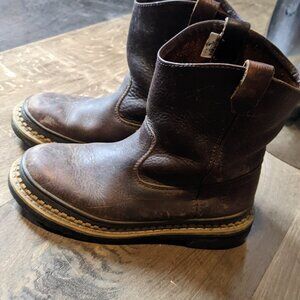 Georgia boot small women's or boys work boots.